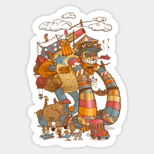 The Circusbot Sticker